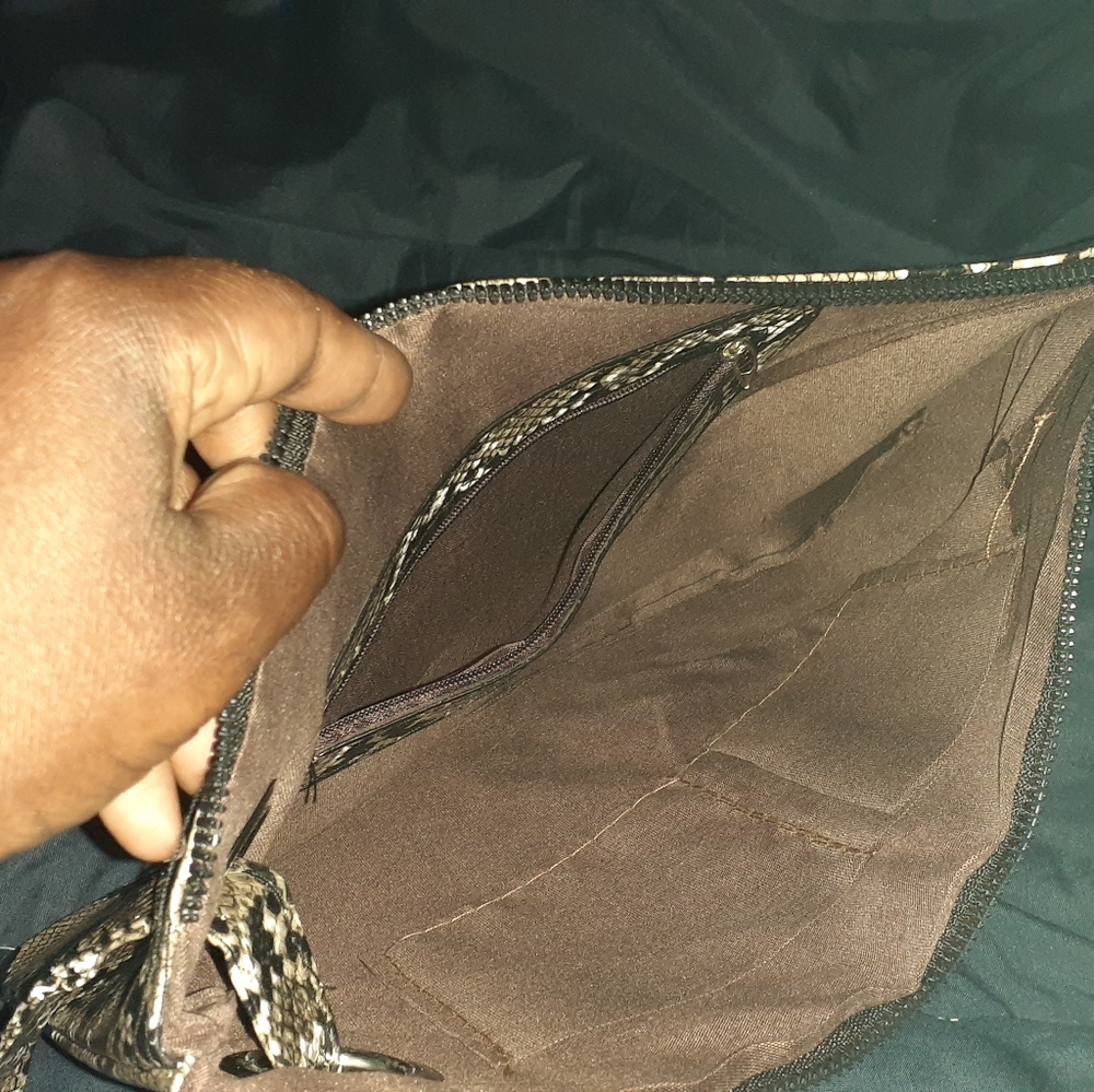 Snakeskin Clutch Purse - Picture 3 of 6
